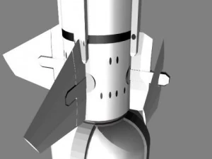 sm6 eram missile 3D Model