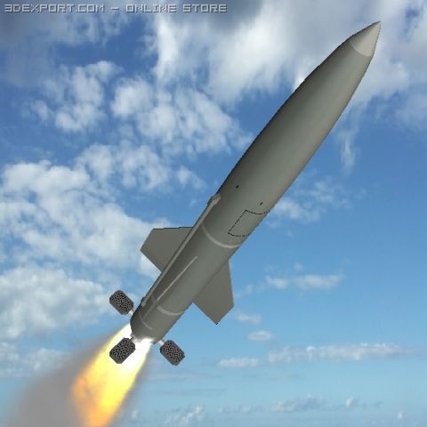 russian ss21 srbm 3D Модель .c4d .max .obj .3ds .fbx .stl .blend 
