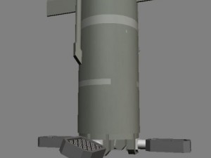russian ss21 srbm 3D Модель