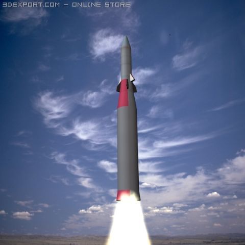 isreali arrow 2 Model 3D .c4d .max .obj .3ds .fbx .stl .blend 