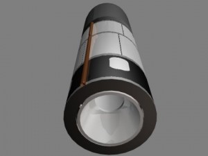 russian ss18 satan mod 5 Model 3D