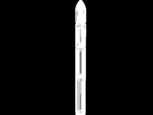 russian ss18 satan mod 5 Model 3D