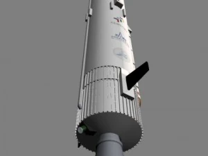 south korean kslv1 3D Model