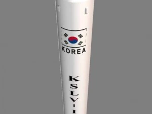 south korean kslv1 3D Model
