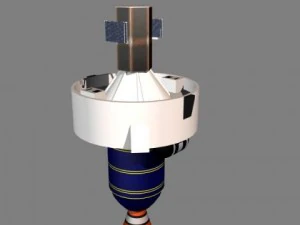 south korean kslv1 3D Model