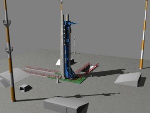 naro launch pad 3D 모델