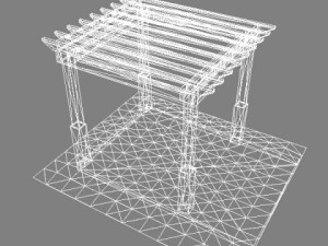 pergola 001 3D Model