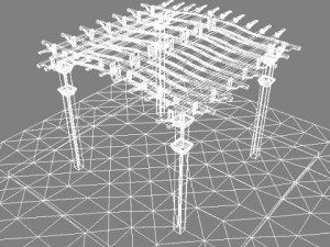 pergola 002 3D Model