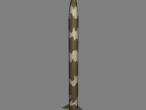 iranian zelzal 1 3D Model