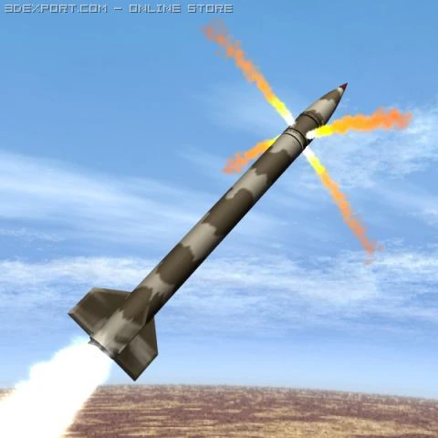 iranian zelzal 2 3D Model .c4d .max .obj .3ds .fbx .stl .blend