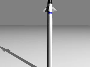 barak 8 sam 3D Model