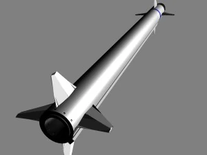 barak 8 sam 3D Model