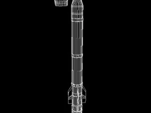 drdo shaurya srbm Modello 3D