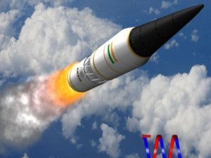 drdo agni5a missile Modelo 3D