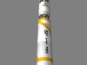 drdo agni5a missile Modelo 3D