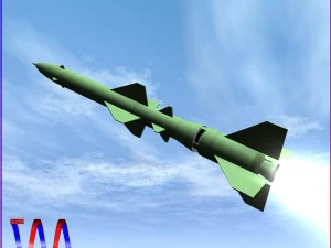 баллистическая ракета css-8 3D Модель