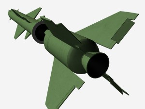 css-8 ballitic missile Modelo 3D