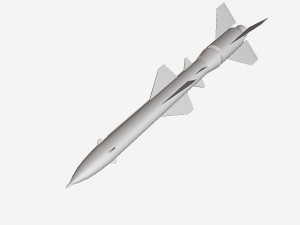 css-8 ballitic missile Modelo 3D