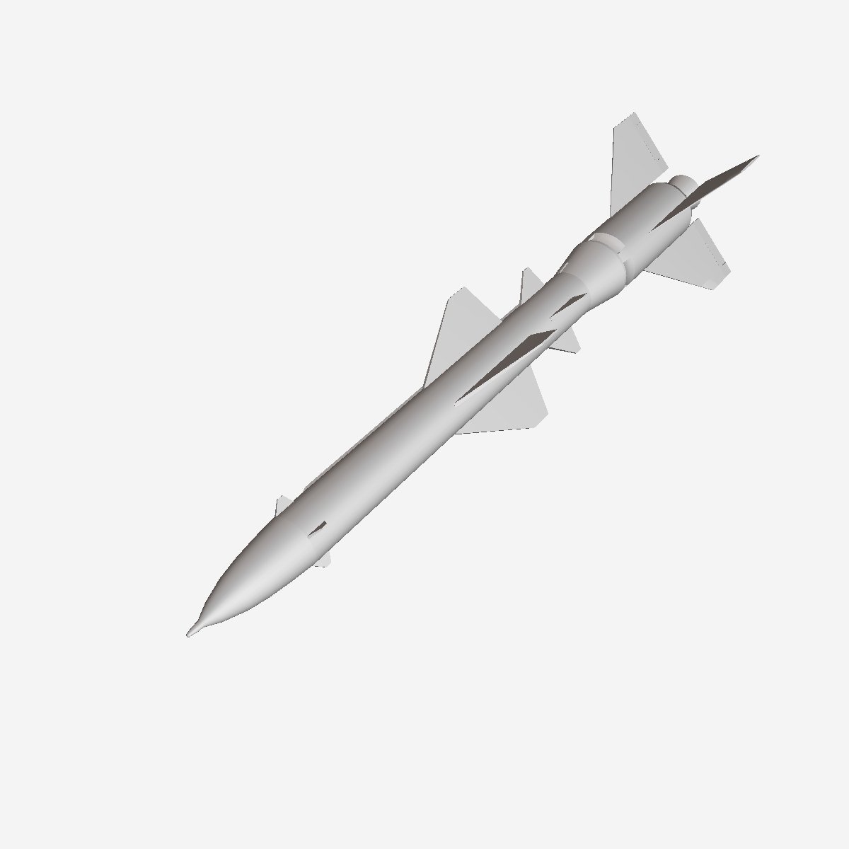 Css-8 Ballitic Missile 3D Модель In Снаряды 3DExport