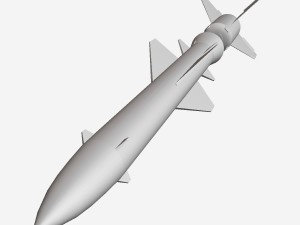 css-8 ballitic missile Modelo 3D