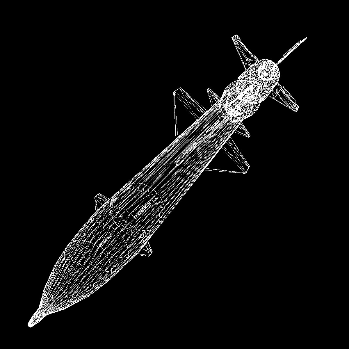 Css-8 Ballitic Missile 3D Модель In Снаряды 3DExport