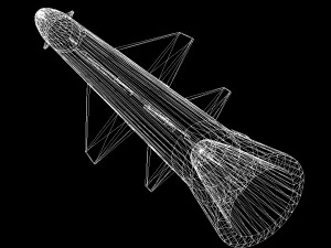 css-8 ballitic missile 3D Model