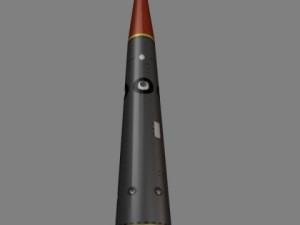 us thaad missile Model 3D
