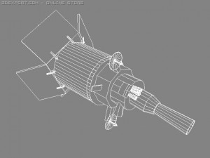 us dsp satellite Modelo 3D