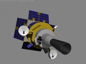 us dsp satellite Modelo 3D