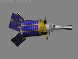 us dsp satellite Modelo 3D