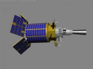 us dsp satellite 3D Model