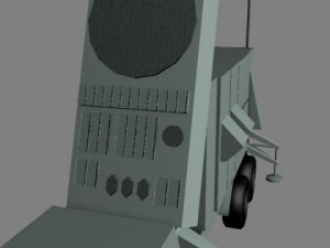 us patriot missile system Model 3D