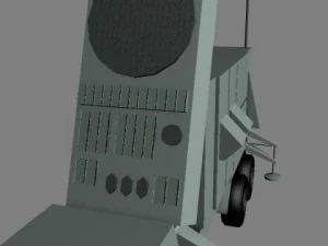 us patriot missile system 3D Model