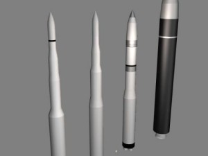 us icbm collection 3D Model