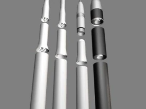 us icbm collection 3D Model