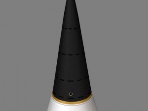 drdo agni3td irbm Modelo 3D