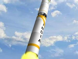 Дрдо Агни3а ИРБМ 3D Модель