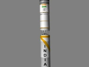 drdo agni3a irbm 3D Model