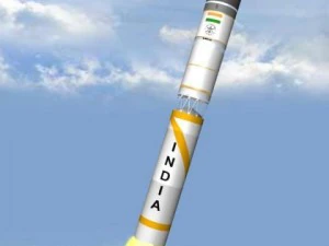 drdo agni3b irbm Modello 3D