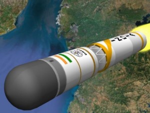drdo agni3c irbm 3D-Modell