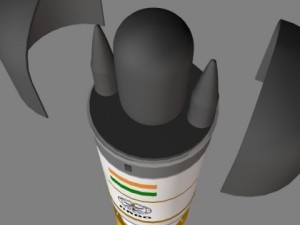 drdo agni3c irbm 3D Model
