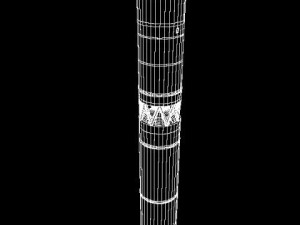 drdo agni3c irbm 3D Model