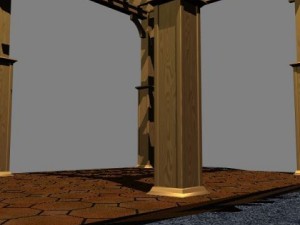 pergola 004 Modello 3D