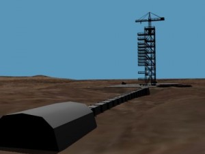 dprk musudanri launch facility Modèle 3D