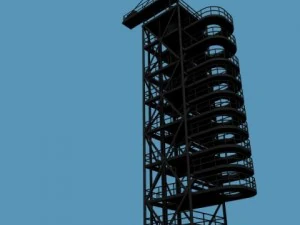 dprk musudanri launch facility 3D Model