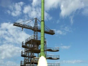 dvk taepodong1 irbm 3D Model