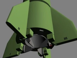 dprk taepodong1 irbm 3D Model