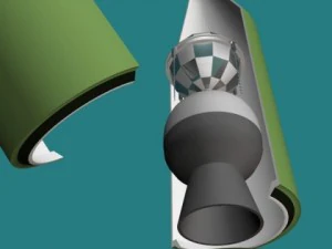 dprk taepodong1 irbm 3D Model