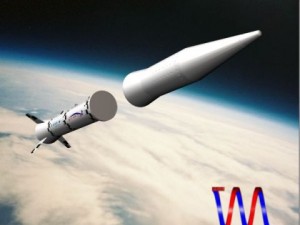 israeli blue sparrow missile 3D Model