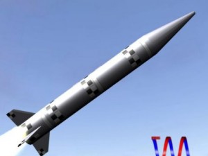 israeli black sparrow missile 3D-Modell